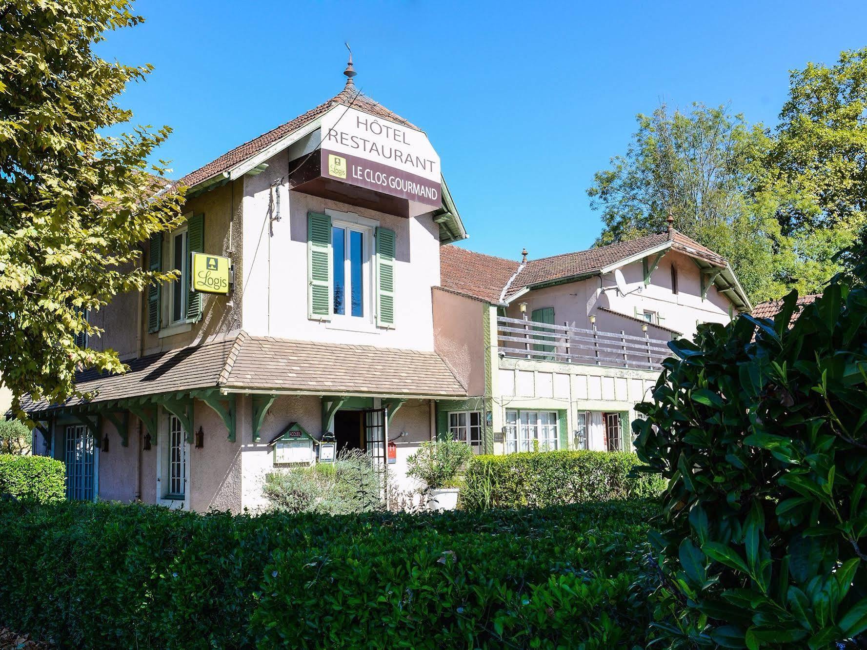 Logis Hostellerie Du Neez Gan Zewnętrze zdjęcie